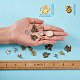 Pendentifs en alliage de bijoux pandahall PALLOY-PJ0001-09-RS-6