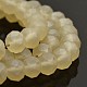 Chapelets de perles en rondelles facettées en verre plaqué lustre de nacre EGLA-J054-8x5mm-PL03-1