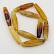 Natural Striped Agate/Banded Agate Beads Strands G-L008-02-2