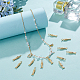 Ciondoli in ottone da 12 pz&nbsp;KK-BC0015-37-4