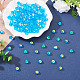Pandahall 200 шт. гальванизированные стеклянные бусины EGLA-TA0001-96B-4