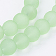 Chapelets de perles en verre transparent X-GLAA-S031-10mm-29-3