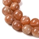 Круглые бусины пряди натуральный Sunstone G-F222-33-10mm-01-4