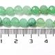 Natural Chrysoprase Beads Strands G-A097-A15-09-4