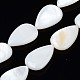Chapelets de perles en coquillage naturel SSHEL-Q296-43-1