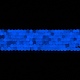 合成蓄光ストーンビーズ連売り  多面カット  バレル  暗闇で光る  スチールブルー  4x3.5mm  穴：0.7mm  約102個/連  14.37インチ（36.5cm） G-C086-01B-10-5