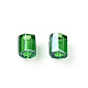 Perles de clairon en verre de qualité mixte et perles hexagonales à deux coupes GLAA-N001-01-7