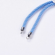 Création de bracelets à cordon torsadé en nylon X-MAK-F018-03P-RS-5