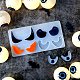Хэллоуин призрачный глаз силиконовые подвесные Молды DIY-E055-24-1