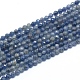 Brins de perles d'iolite / cordiérite / dichroite naturels G-G823-15-3.5mm-1