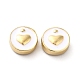 Emaille-Perlen aus Zahnstangenbeschichtung ENAM-F146-14G-1