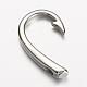 304 Stainless Steel Hook Clasps STAS-D166-90P-2