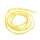 Natürliche gelb Opalkorne Stränge G-P457-A01-18-3