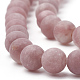 Natural Purple Aventurine Beads Strands G-T106-278-2