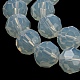 Soportes de cuentas de vidrio de imitación de jade EGLA-A035-J8mm-D06-4