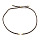 Нейлон шнуры ожерелье материалы AJEW-P116-03G-05-1