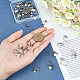 UNICRAFTALE 40Pcs 4 Style 304 Stainless Steel Leverback Earring Settings STAS-UN0021-59P-2