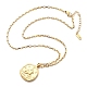 Ожерелья с подвесками в виде созвездий из нержавеющей стали 304 NJEW-K392-01G-10-4