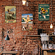 ヴィンテージメタルブリキサイン  バーの鉄の壁の装飾  レストラン  カフェパブ  縦長の長方形  女性の模様  300x200x0.5mm AJEW-WH0189-061-6