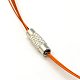 Steel Wire Bracelet Cord BJEW-E097-07-3