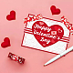 GLOBLELAND 1Set Love Cutting Dies Metal Valentine's Day Words Die Cuts Embossing Stencils Template for Paper Card Making Decoration DIY Scrapbooking Album Craft Decor DIY-WH0309-648-2