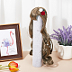Pp plástico largo ondulado peinado rizado muñeca peluca pelo DIY-WH0304-260-5