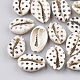Perlas de concha de cowrie impresas X-SHEL-S274-02F-1