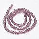 Chapelets de perles en verre EGLA-A034-T6mm-D13-2