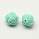 Opaque Acrylic Flower Beads SACR-Q100-M045-2