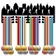 Support de mur d'affichage de support de cintre de médaille de fer de mode ODIS-WH0037-384-1