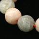 Natural Sunstone Beads Strands G-I001-6mm-03-1
