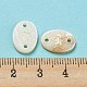 Natural Freshwater Shell Connector Charms SHEL-Q026-01-3