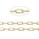 Brass Paperclip Chains CHC-I036-27G-2