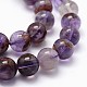 Natural Cacoxenite Amethyst Beads Strands G-K285-39-6mm-3