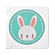 Kit di adesivi pittura diamante modello coniglio fai da te per bambini DIY-I068-07-2