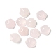 Натуральный розовый кварц резные кабошоны G-C185-01A-01-1