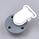 Food Grade Eco-Friendly Silicone Baby Pacifier Holder Clips SIL-T050-04A-2