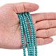 Chapelets de perles en turquoise synthétique TURQ-G106-4mm-02E-2