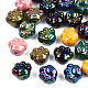 Perles acryliques plaquées OACR-N010-044-1