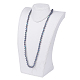 Synthetic Moonstone Beaded Multi-use Necklaces/Wrap Bracelets X-NJEW-K095-C10-4