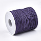 木綿糸ワックスコード  紫色のメディア  2mm  約100ヤード/ロール（300フィート/ロール） YC-R003-2.0mm-192-2