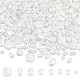 Nbeads 320Pcs 8 Style ABS Plastic Imitation Pearl Beads KY-NB0001-59-7