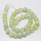 Natural Agate Round Beads Strand G-L084-10mm-50-3
