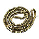 Electroplate Non-magnetic Synthetic Hematite Beads Strands G-S352-43-A01-2