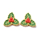 Christmas Theme Opaque Resin Cabochons X-RESI-G029-A09-1