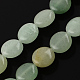 Aventurina verde hebras de abalorios de piedra naturales X-G-R189-17-1