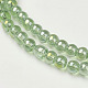 Glass Beads Strands GR4mm16Y-AB-2