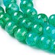 Chapelets de perles en verre peint par pulvérisation GLAA-A038-C-46-3