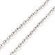 304 acier inoxydable ajouter une perle réglable texture câbles chaînes bracelets pour femmes BJEW-M307-01D-P-2