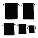 5 style pochettes en velours rectangle TP-LS0001-01B-2